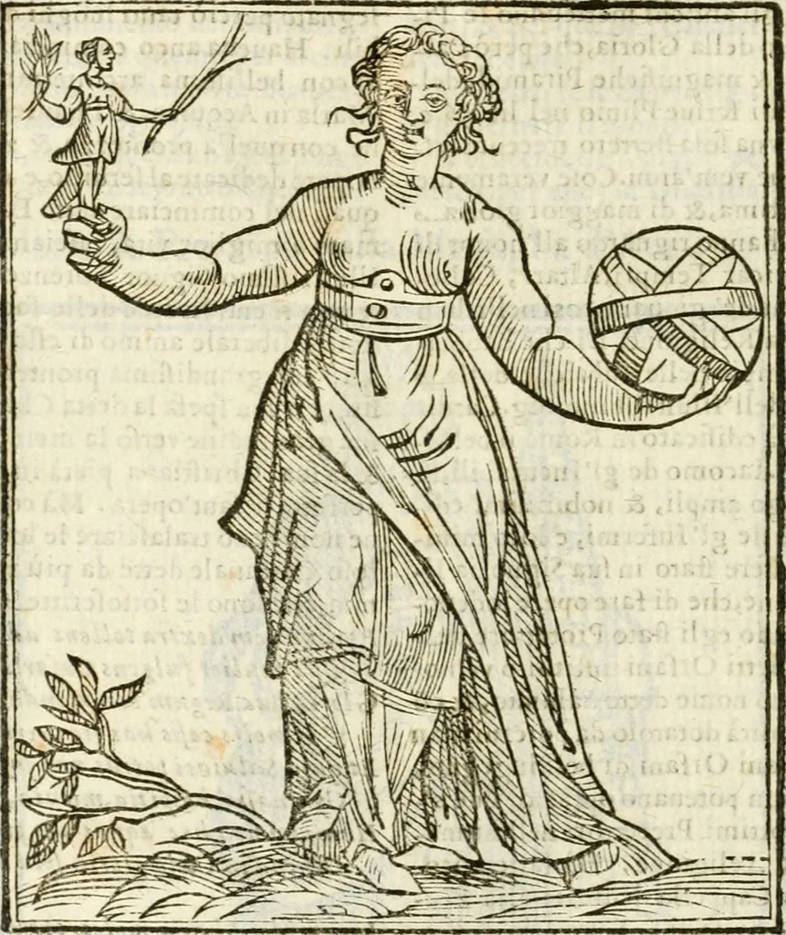An illustration from Della novissima iconologia, 1624, leaf 349