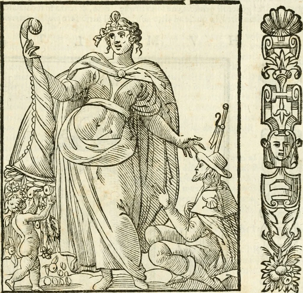 An illustration from Della novissima iconologia, 1624, leaf 368