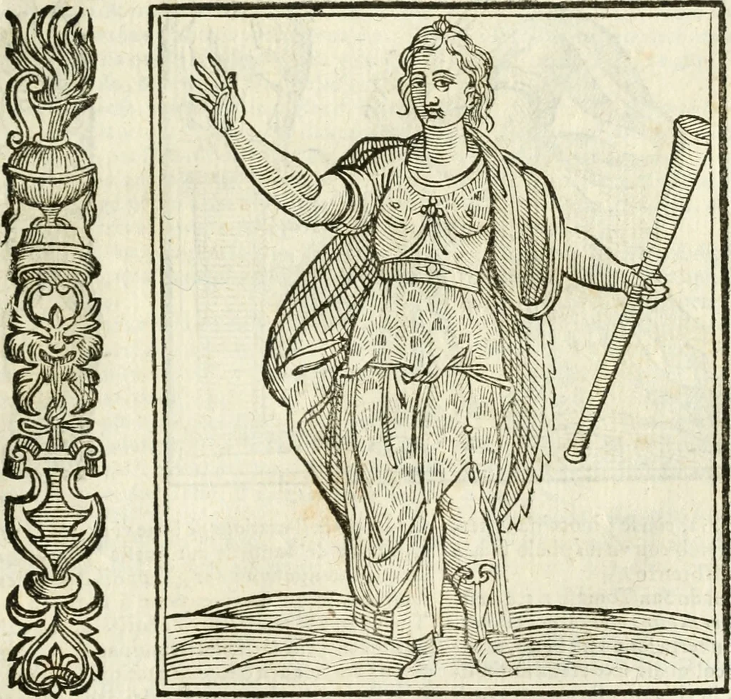 An illustration from Della novissima iconologia, 1624, leaf 372