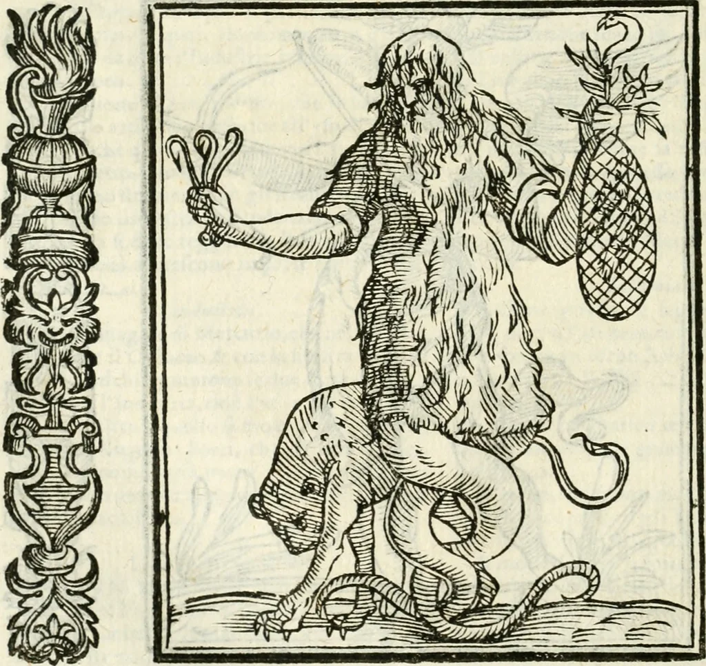 An illustration from Della novissima iconologia, 1624, leaf 385