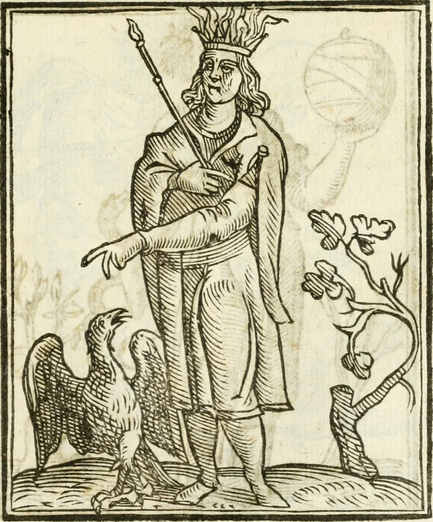 An illustration from Della novissima iconologia, 1624, leaf 394