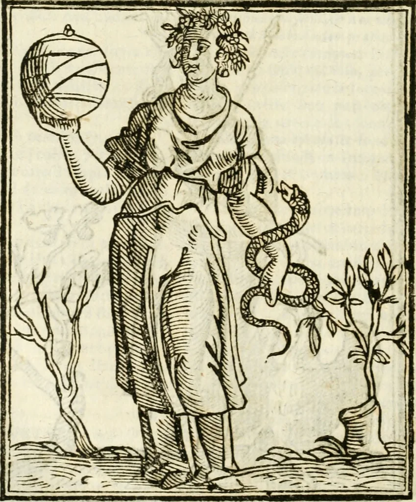 An illustration from Della novissima iconologia, 1624, leaf 395