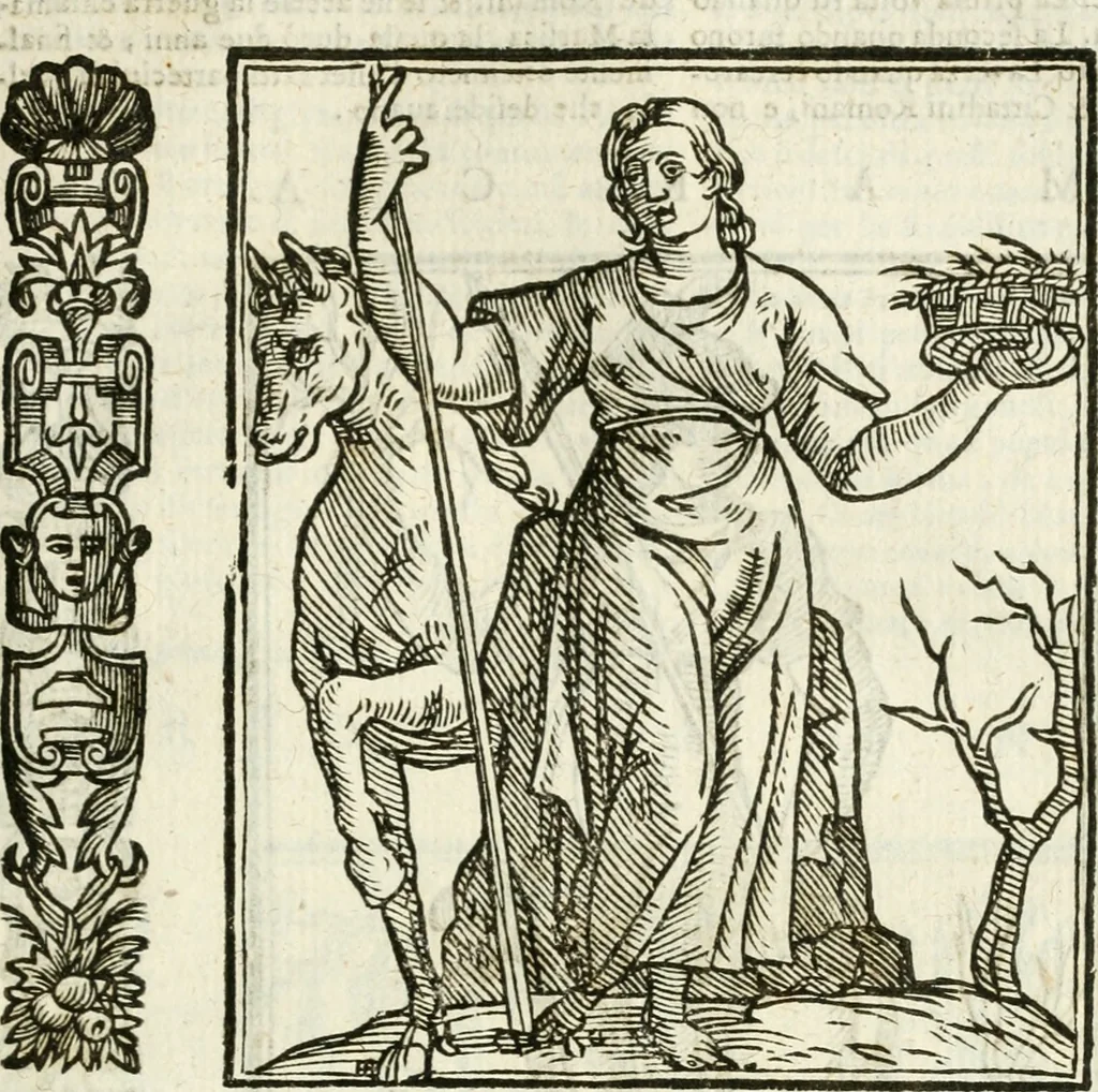 An illustration from Della novissima iconologia, 1624, leaf 434