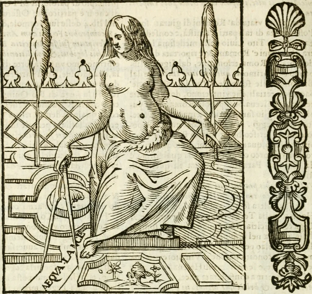 An illustration from Della novissima iconologia, 1624, leaf 459