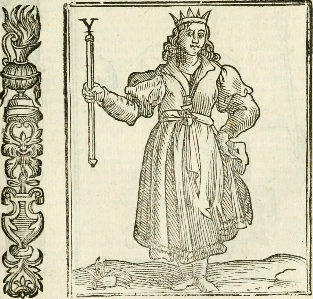 An illustration from Della novissima iconologia, 1624, leaf 462