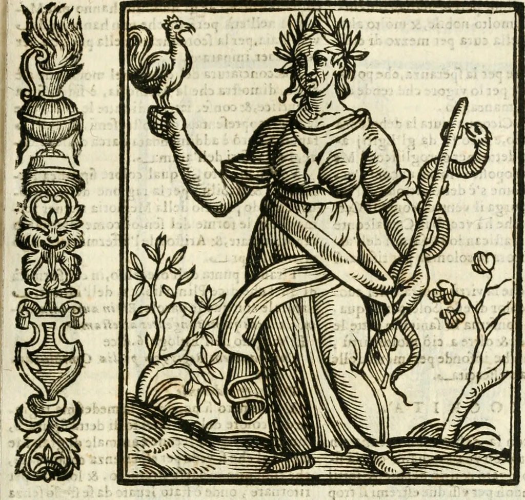 An illustration from Della novissima iconologia, 1624, leaf 480