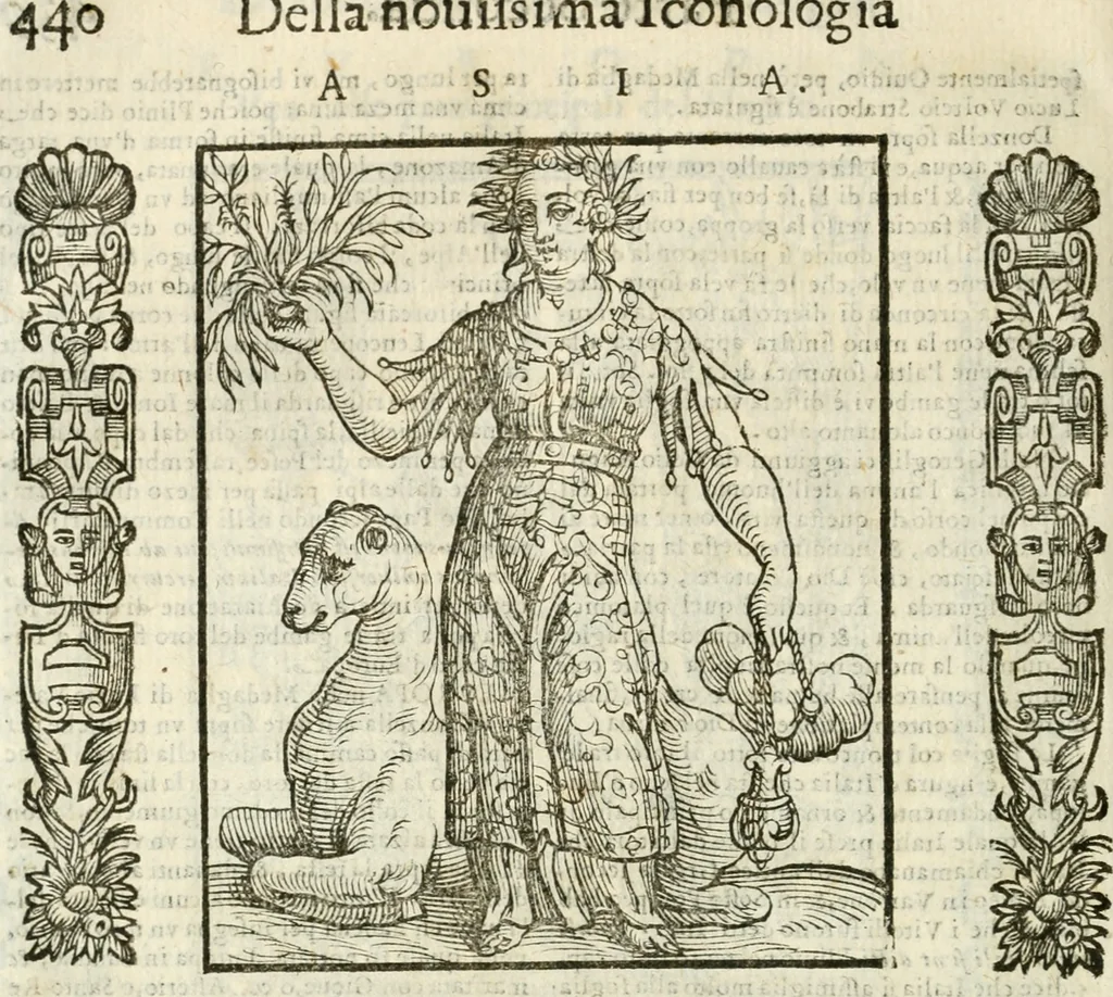 An illustration from Della novissima iconologia, 1624, leaf 507