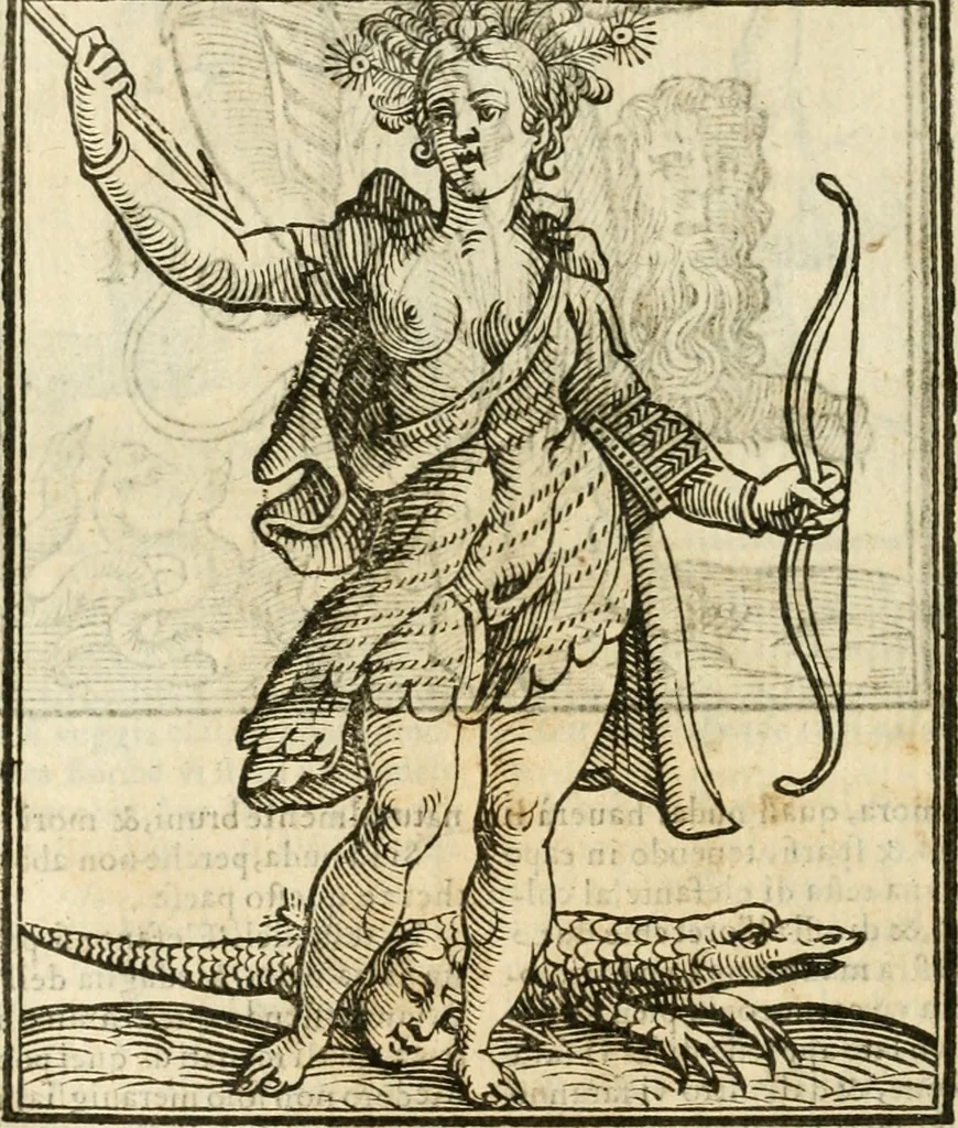 An illustration from Della novissima iconologia, 1624, leaf 509