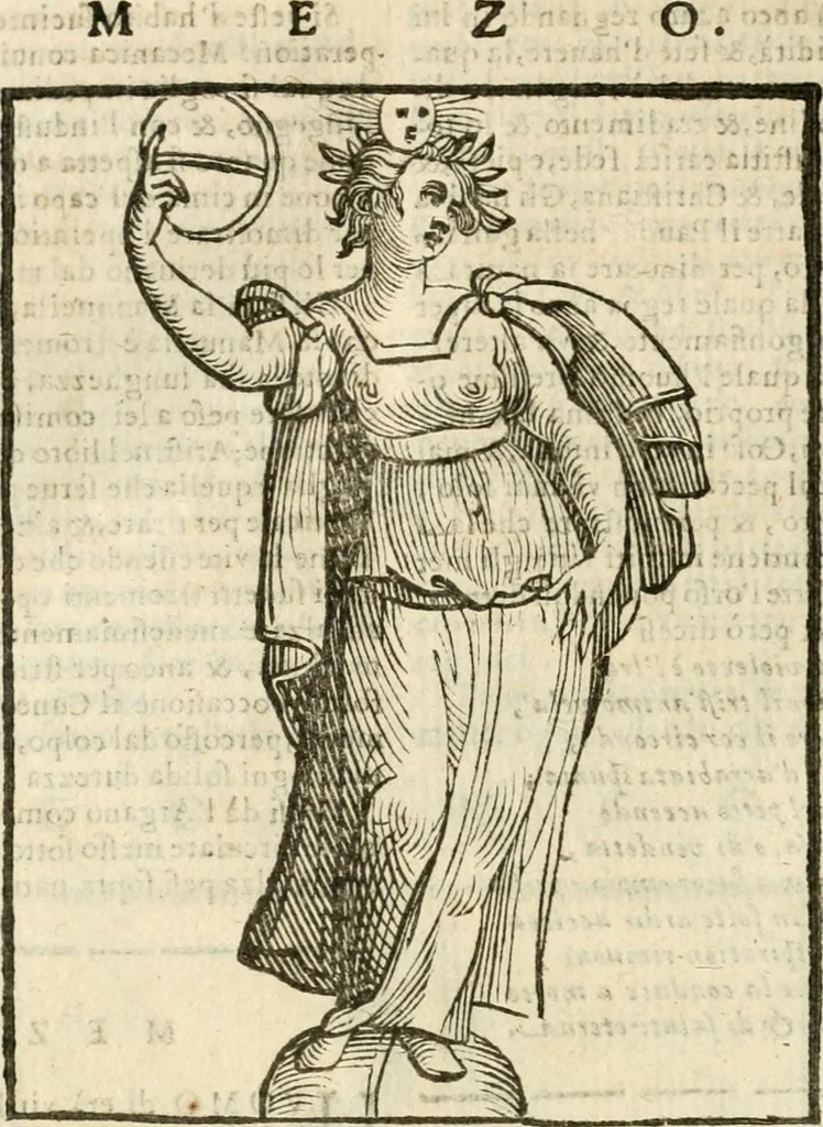 An illustration from Della novissima iconologia, 1624, leaf 521