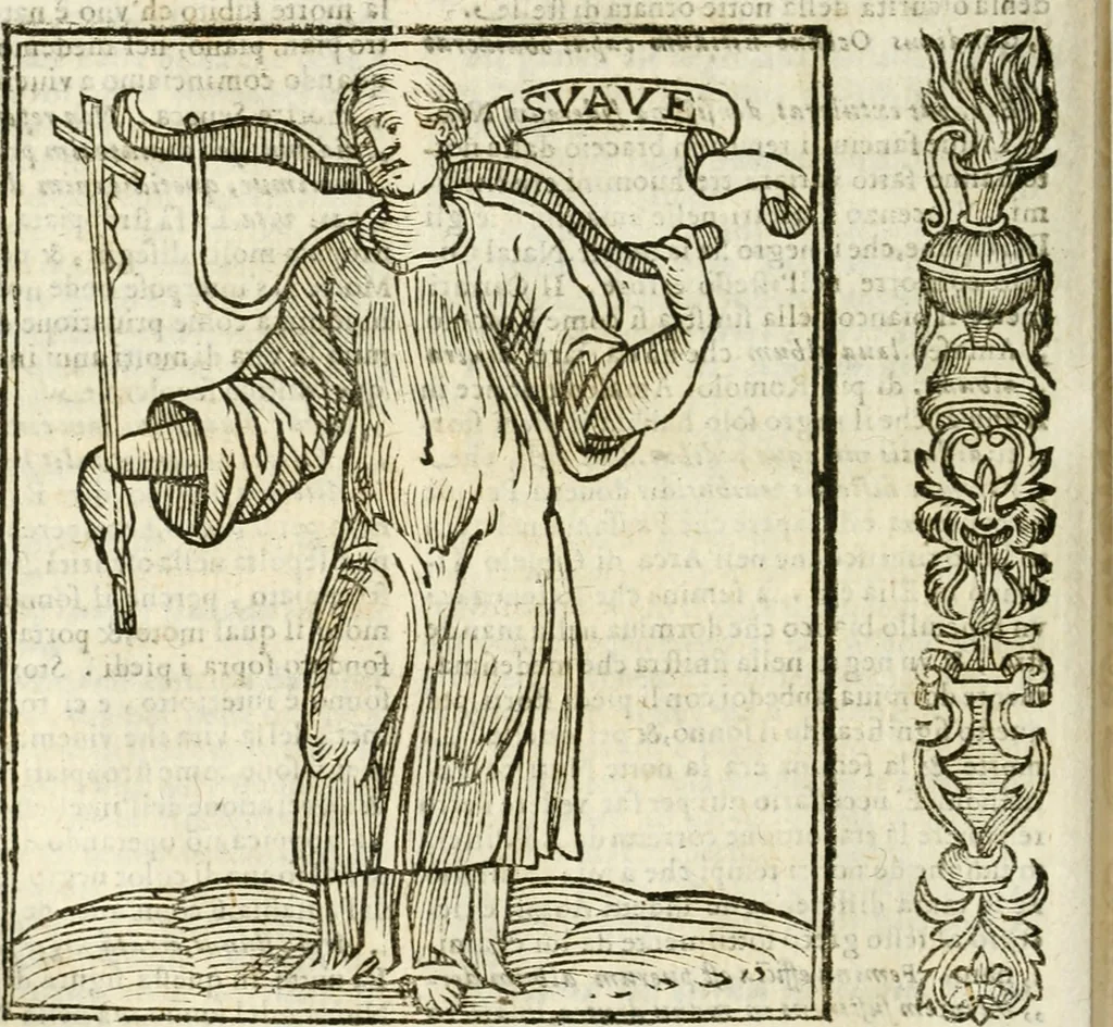 An illustration from Della novissima iconologia, 1624, leaf 535