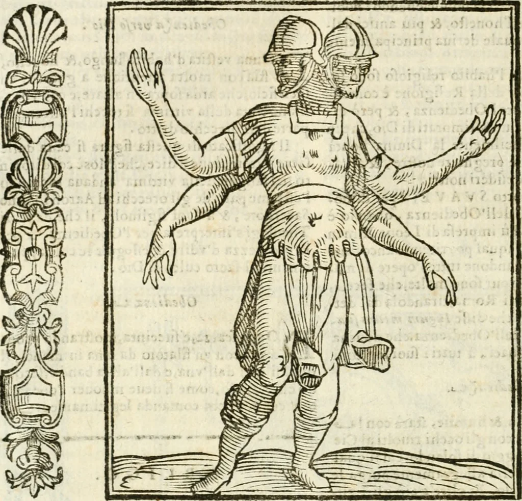 An illustration from Della novissima iconologia, 1624, leaf 537