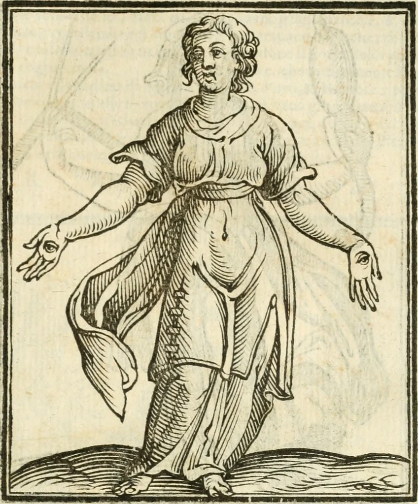An illustration from Della novissima iconologia, 1624, leaf 546