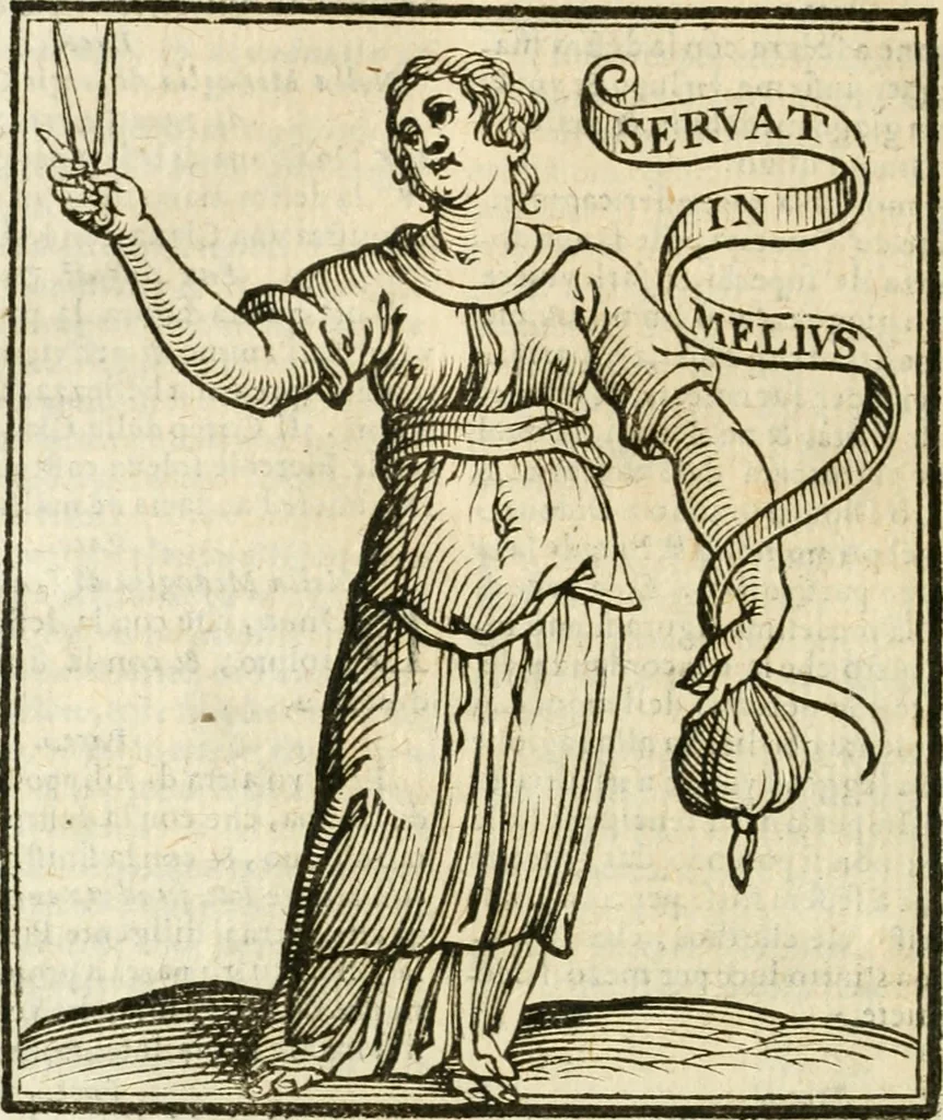 An illustration from Della novissima iconologia, 1624, leaf 563