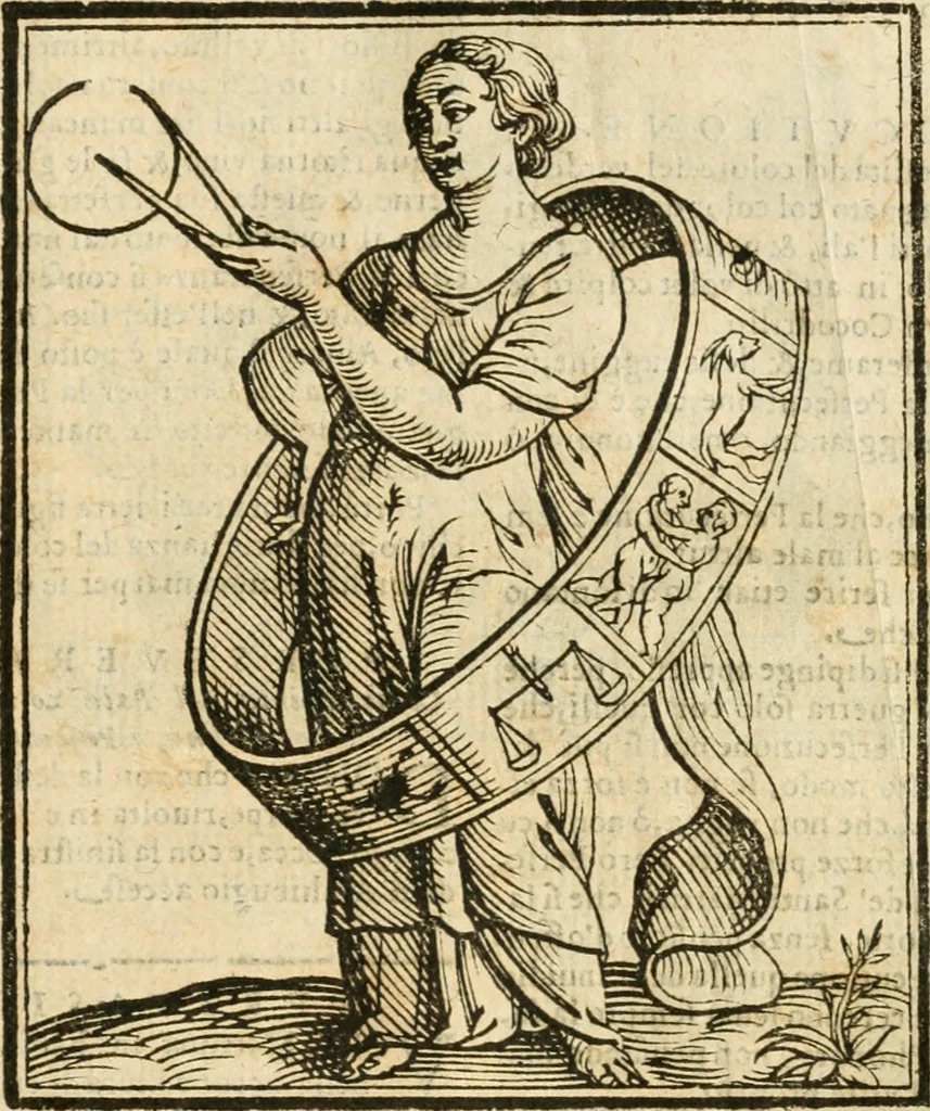 An illustration from Della novissima iconologia, 1624, leaf 574