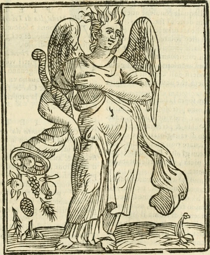 An illustration from Della novissima iconologia, 1624, leaf 580
