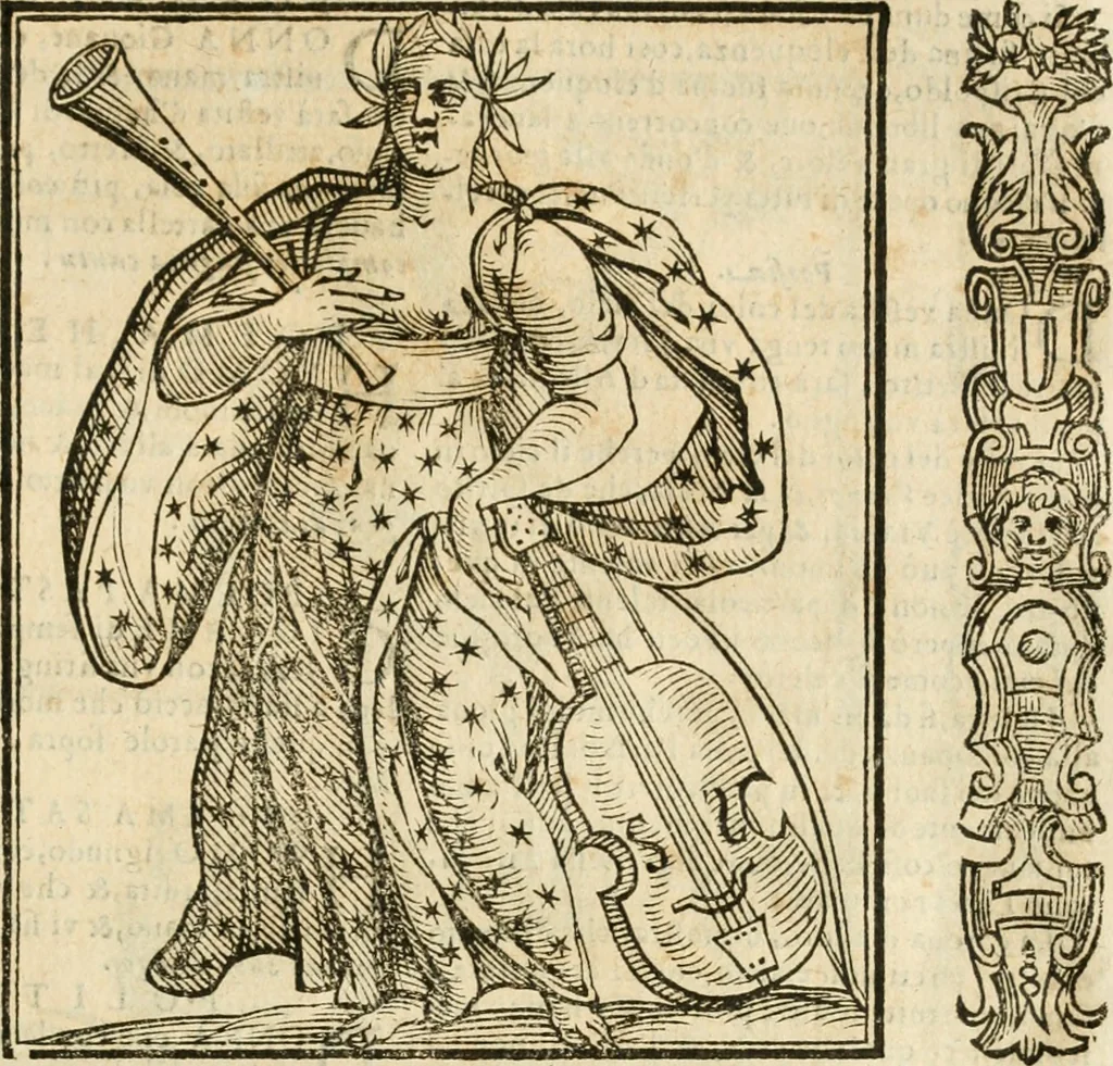 An illustration from Della novissima iconologia, 1624, leaf 586