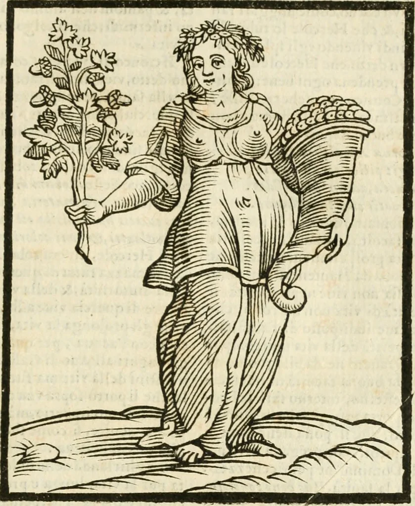 An illustration from Della novissima iconologia, 1624, leaf 600