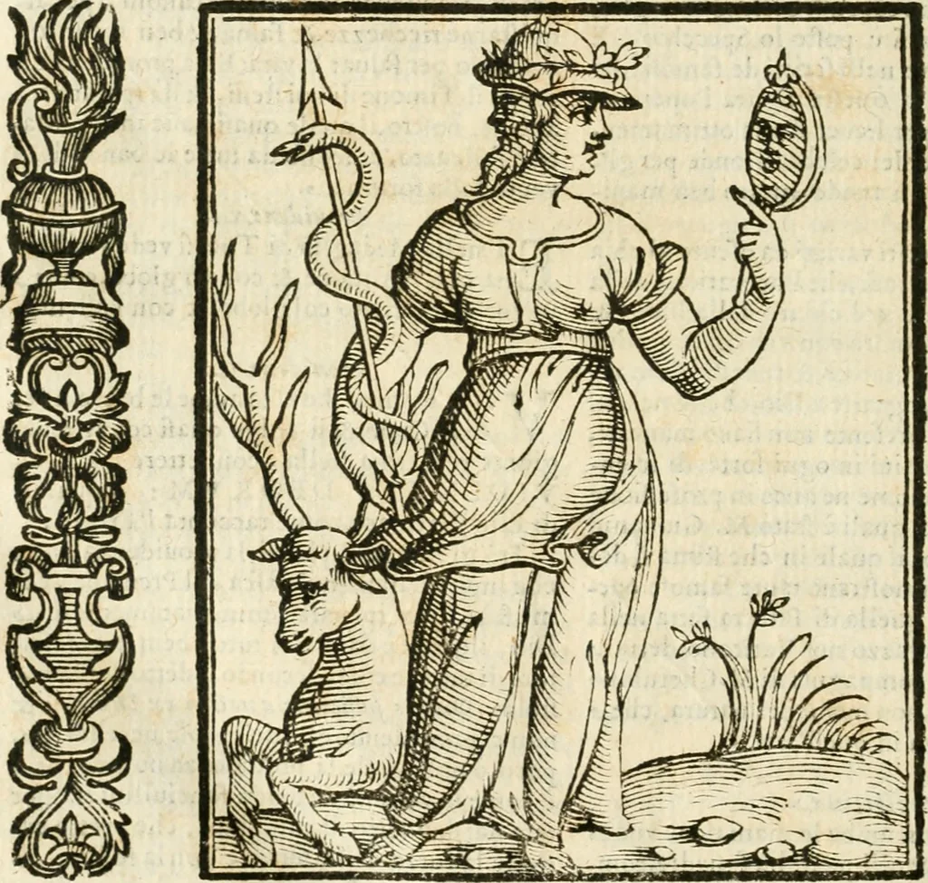 An illustration from Della novissima iconologia, 1624, leaf 603