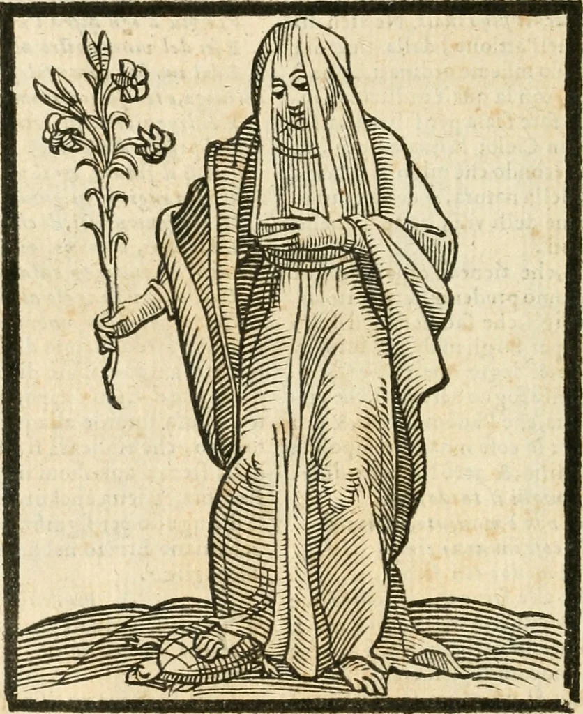 An illustration from Della novissima iconologia, 1624, leaf 605
