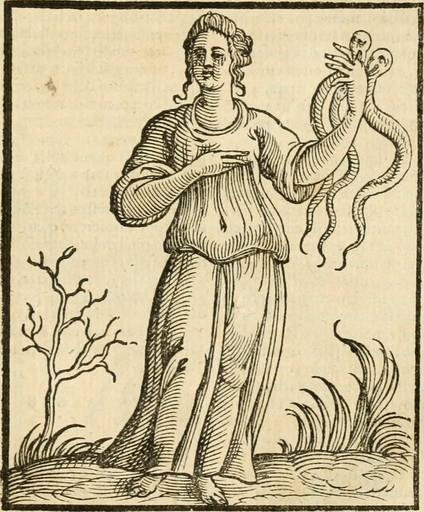 An illustration from Della novissima iconologia, 1624, leaf 614