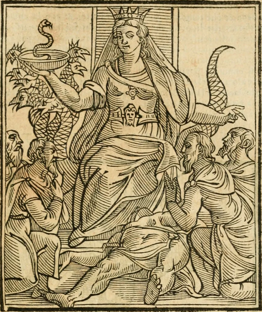 An illustration from Della novissima iconologia, 1624, leaf 628