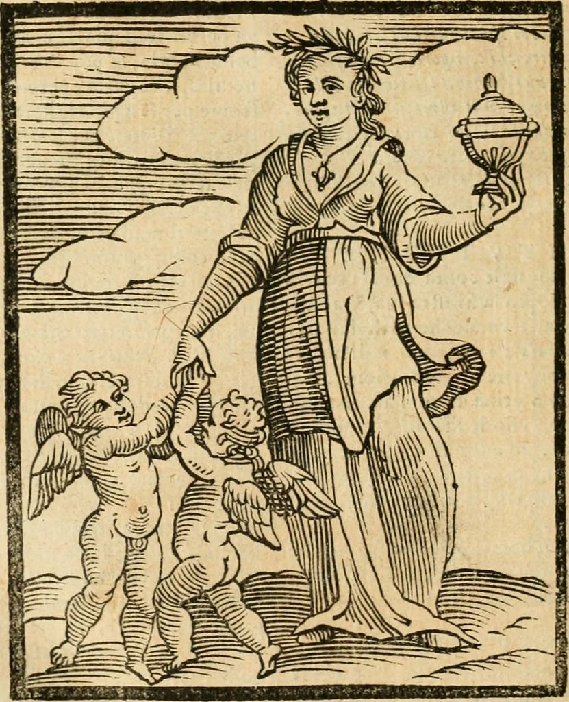 An illustration from Della novissima iconologia, 1624, leaf 631