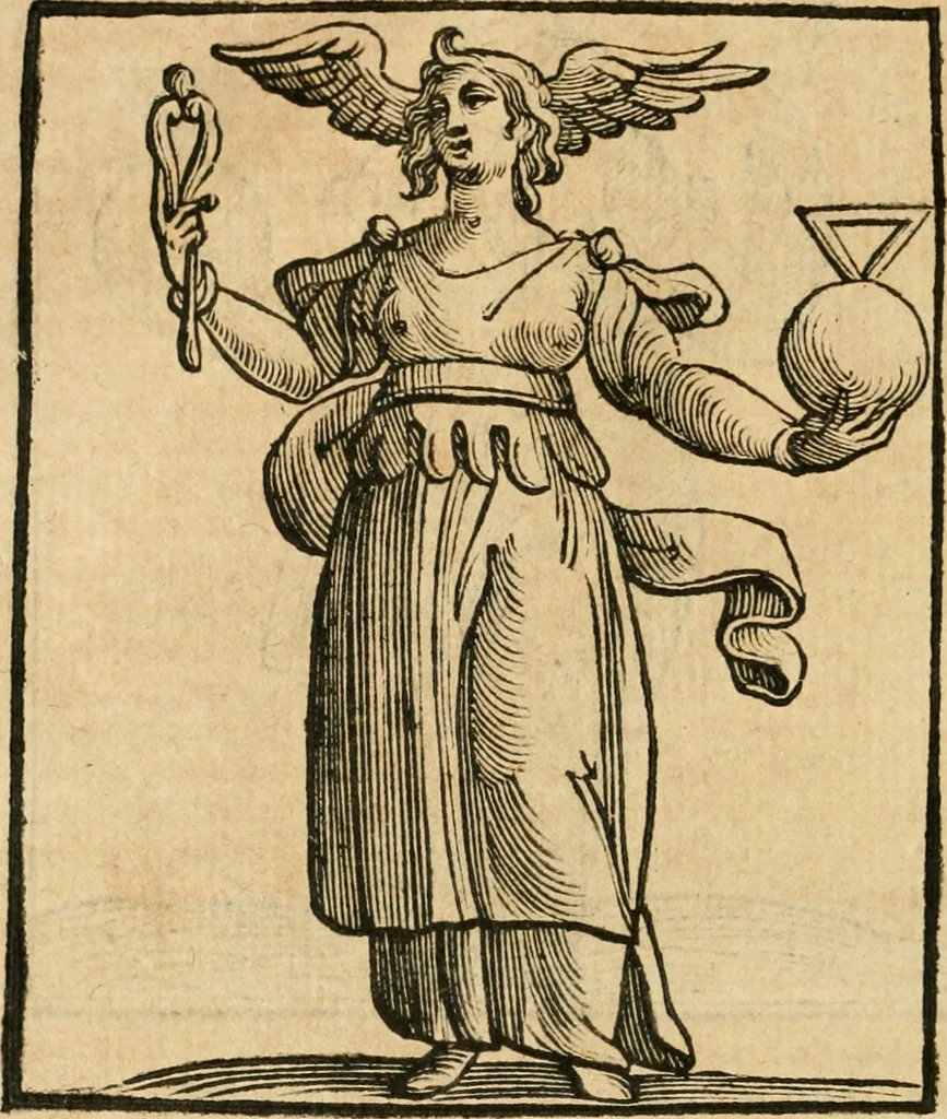 An illustration from Della novissima iconologia, 1624, leaf 659
