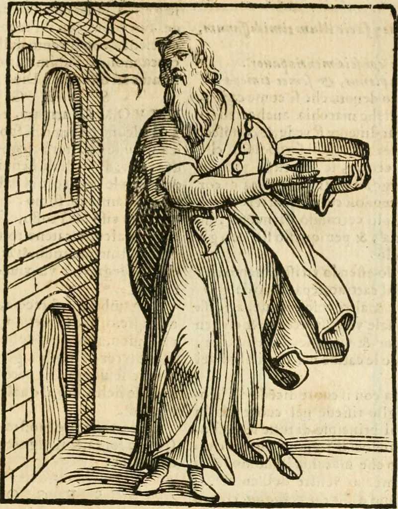 An illustration from Della novissima iconologia, 1624, leaf 662