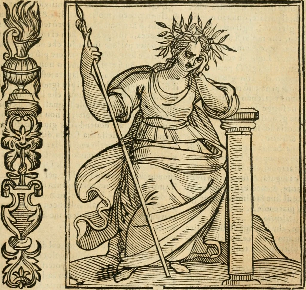 An illustration from Della novissima iconologia, 1624, leaf 676