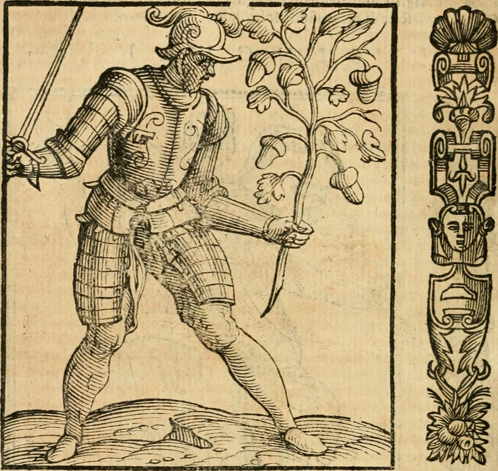 An illustration from Della novissima iconologia, 1624, leaf 687
