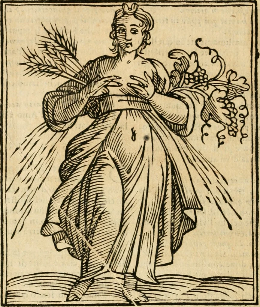 An illustration from Della novissima iconologia, 1624, leaf 697