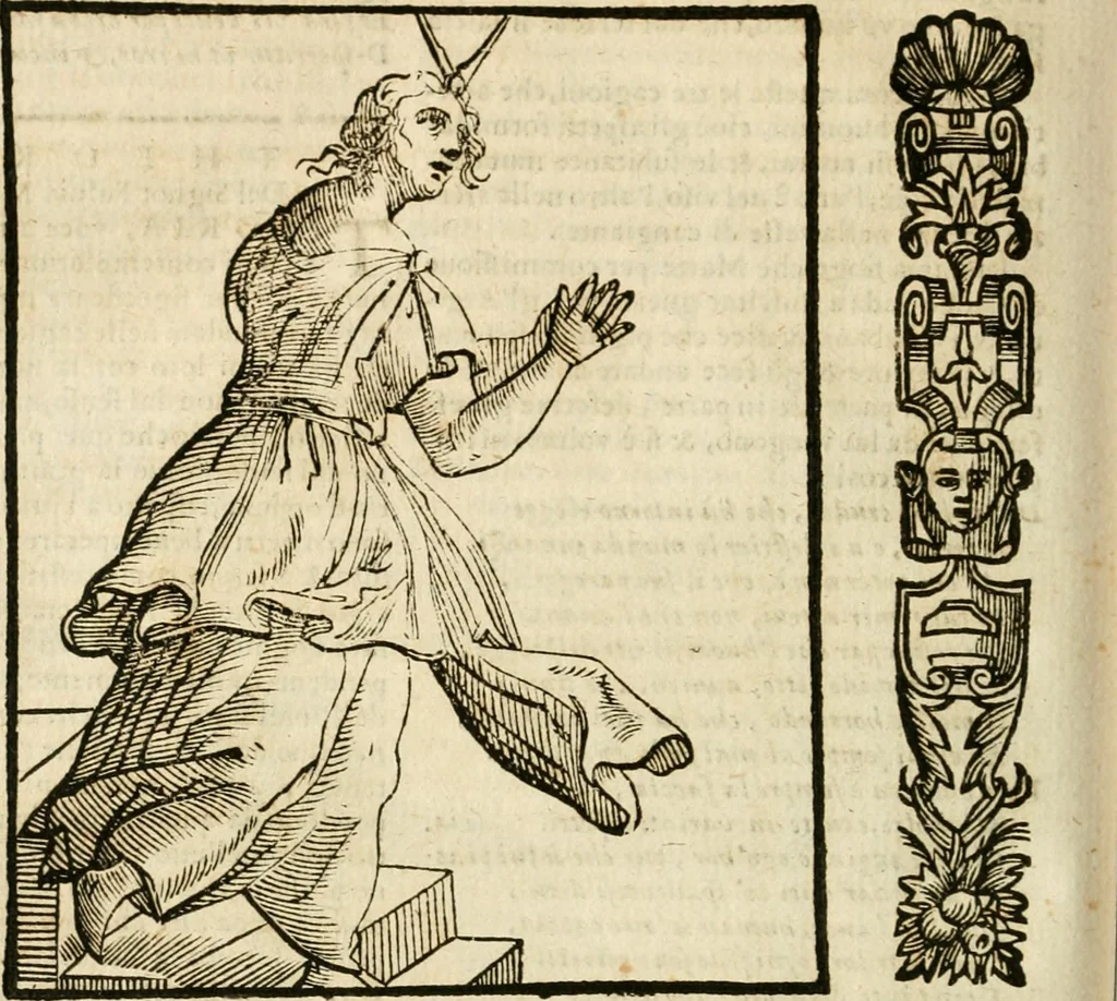 An illustration from Della novissima iconologia, 1624, leaf 735