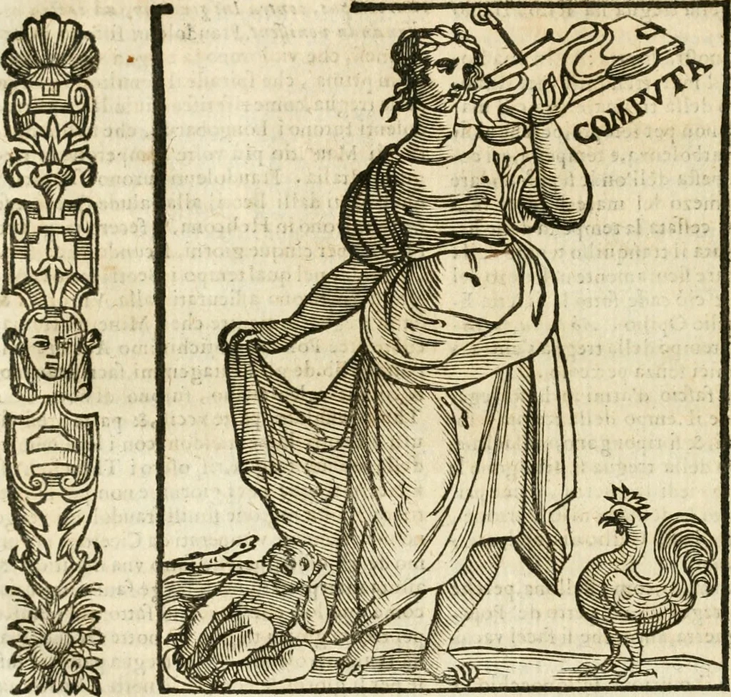 An illustration from Della novissima iconologia, 1624, leaf 745