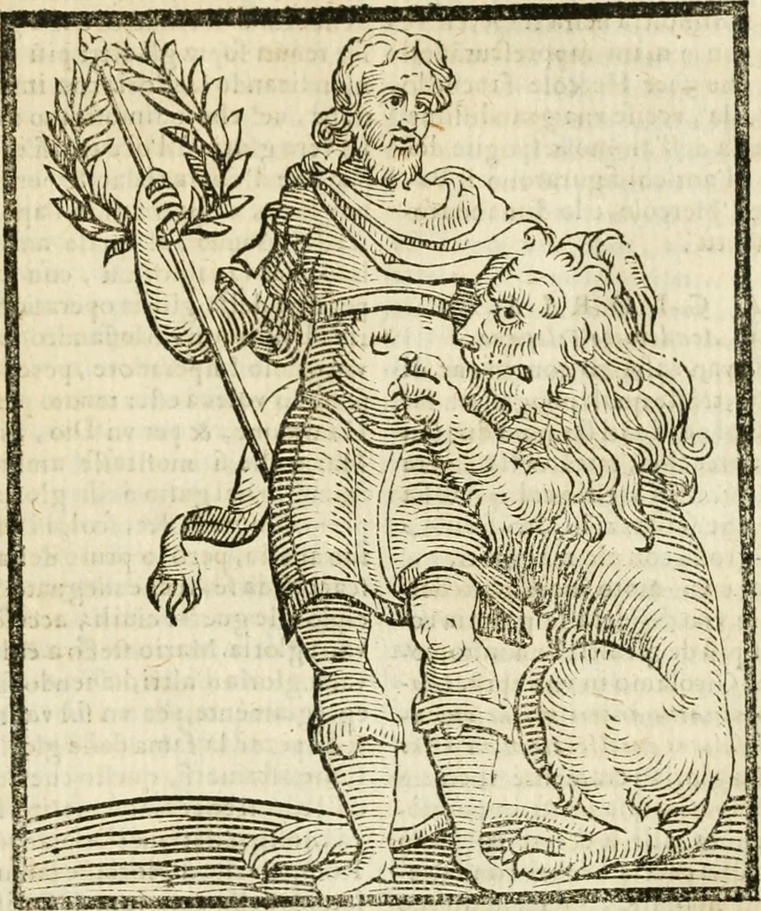 An illustration from Della novissima iconologia, 1624, leaf 748