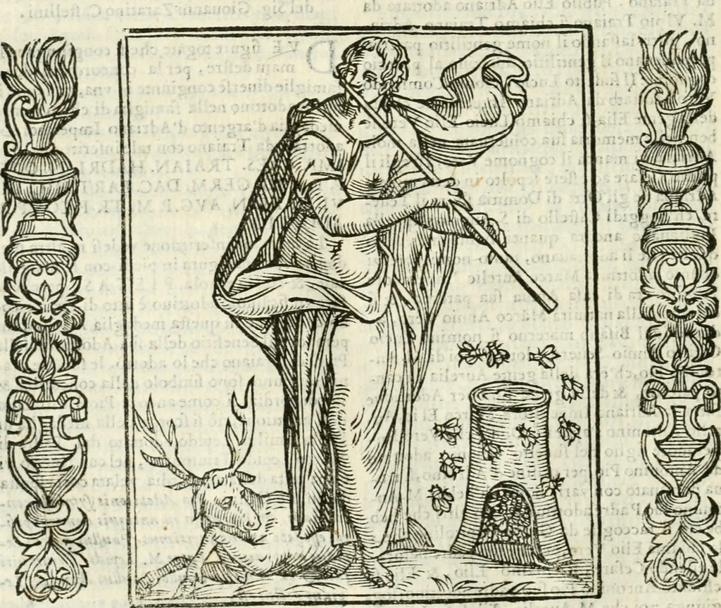 An illustration from Della novissima iconologia, 1624, leaf 75