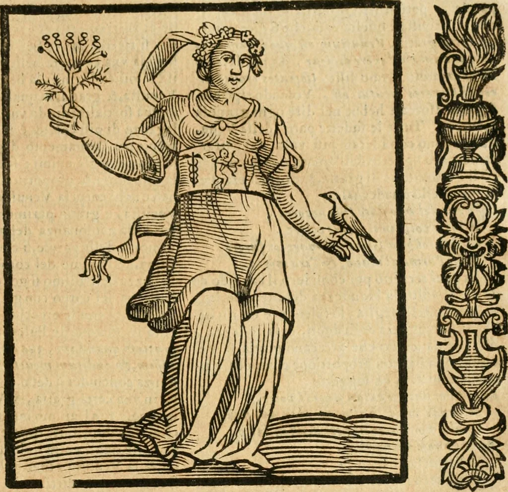 An illustration from Della novissima iconologia, 1624, leaf 760