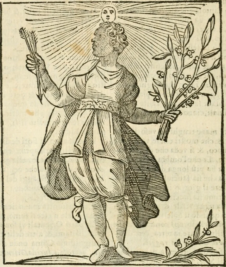 An illustration from Della novissima iconologia, 1624, leaf 773