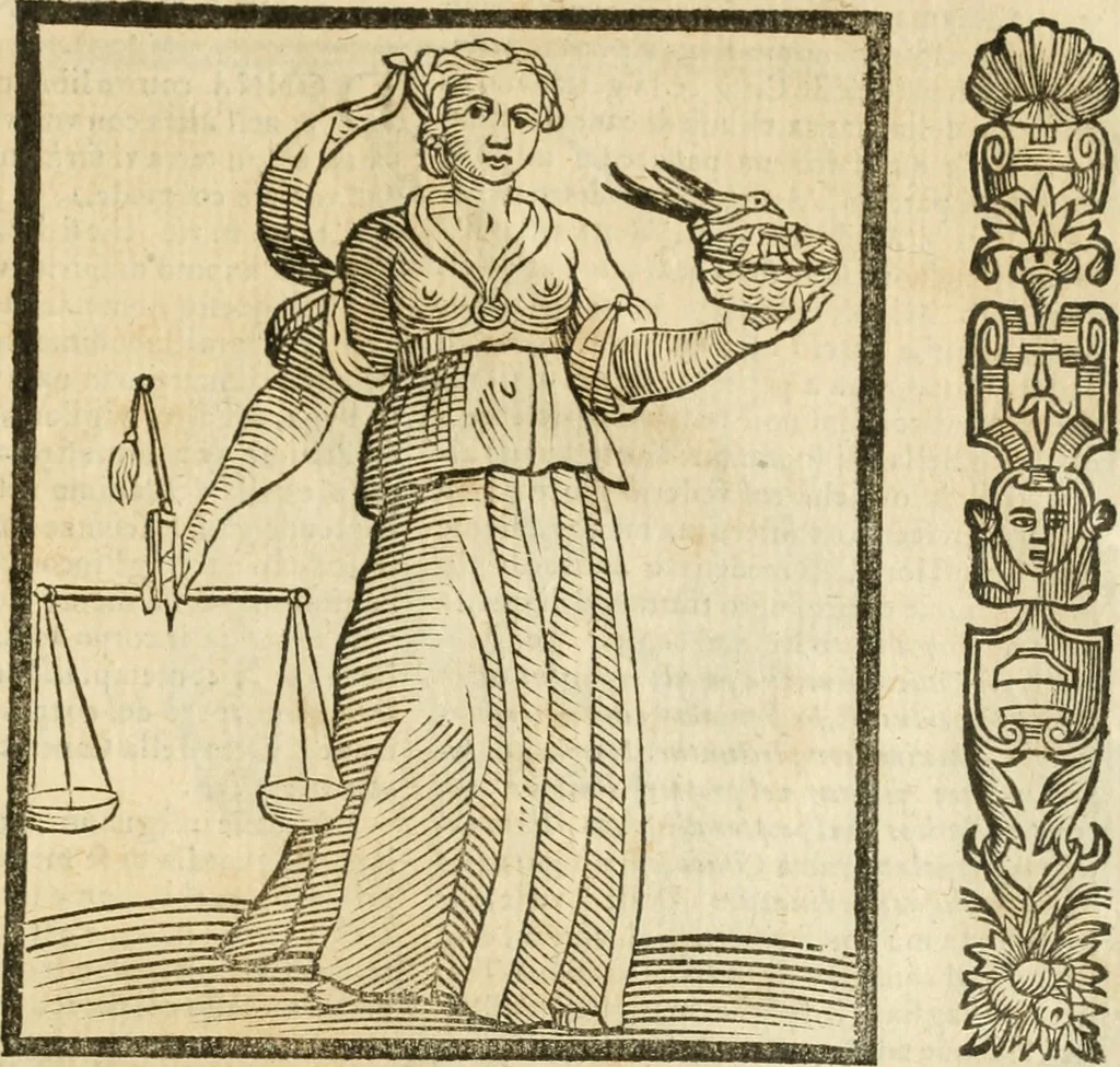 An illustration from Della novissima iconologia, 1624, leaf 782