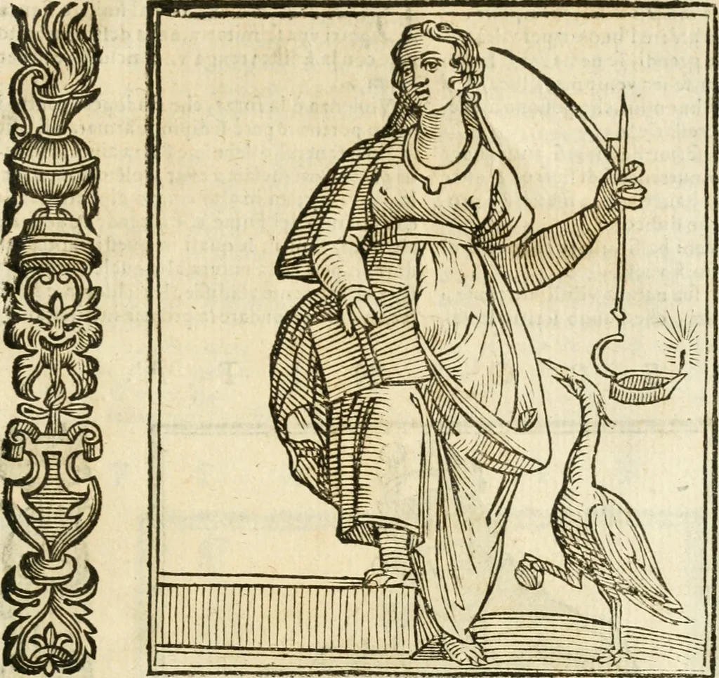 An illustration from Della novissima iconologia, 1624, leaf 784