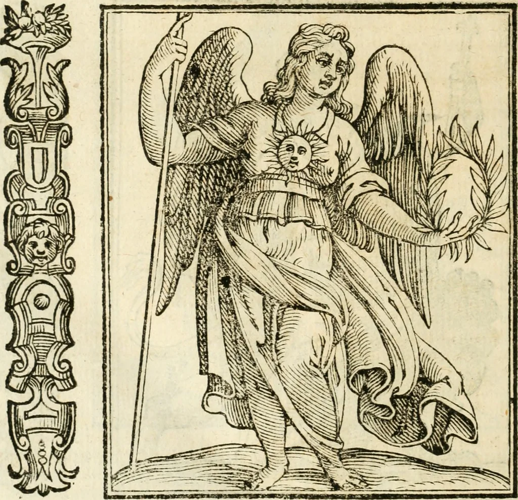 An illustration from Della novissima iconologia, 1624, leaf 787