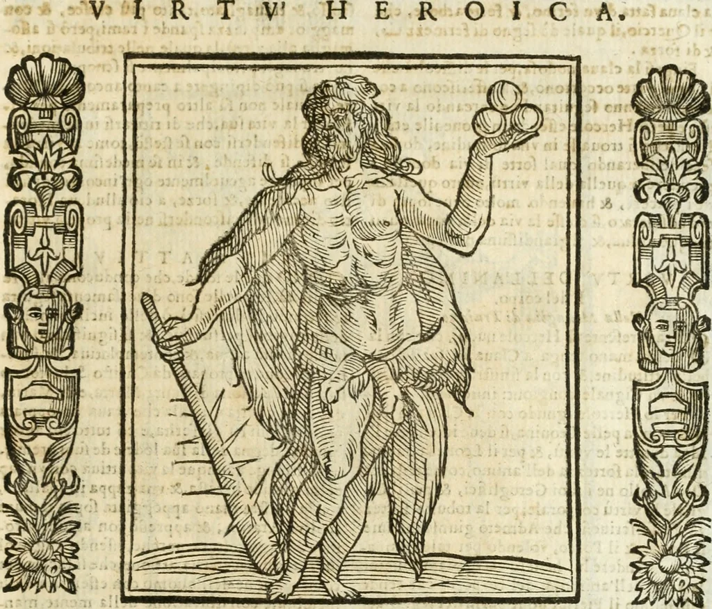 An illustration from Della novissima iconologia, 1624, leaf 790