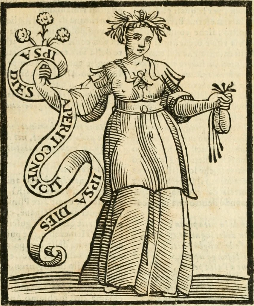 An illustration from Della novissima iconologia, 1624, leaf 792