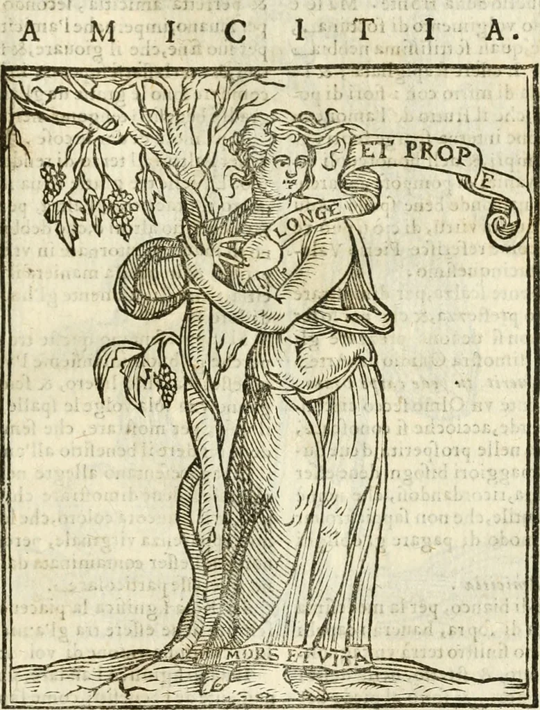 An illustration from Della novissima iconologia, 1624, leaf 88