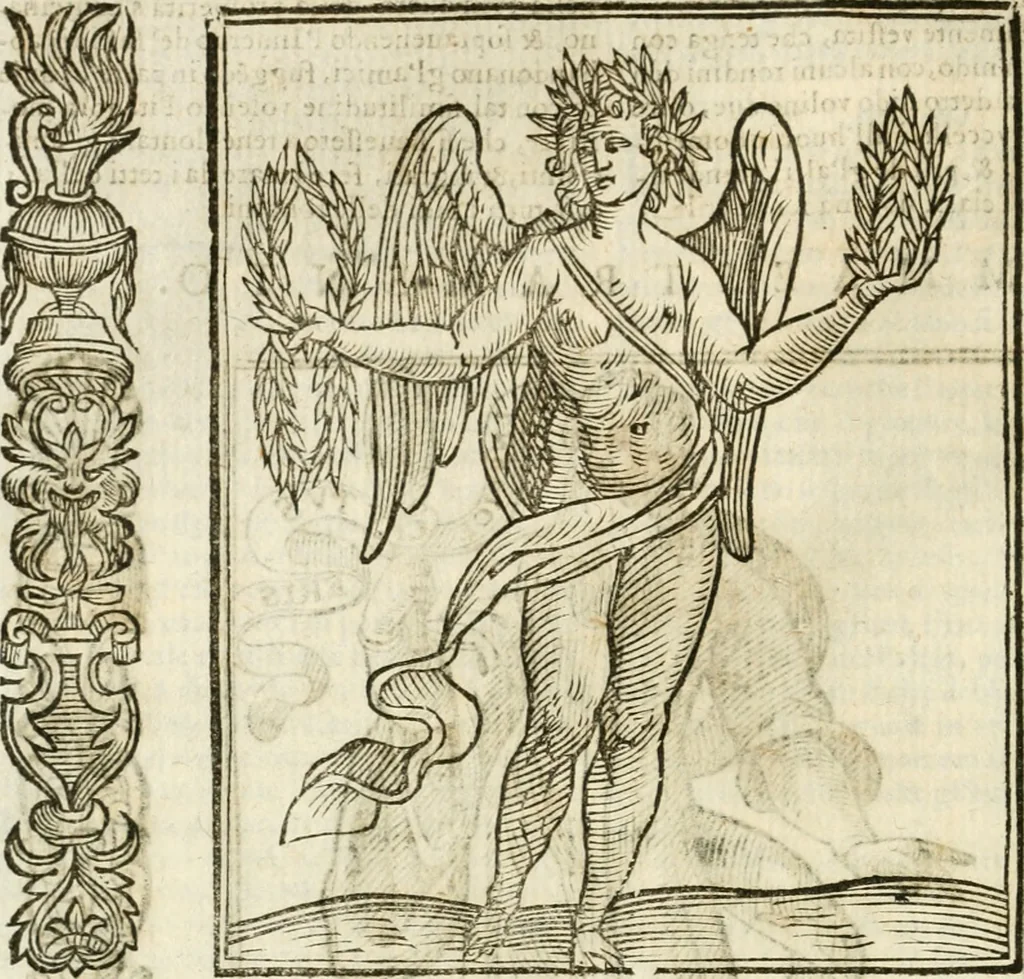 An illustration from Della novissima iconologia, 1624, leaf 91