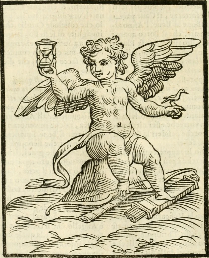 An illustration from Della novissima iconologia, 1624, leaf 95