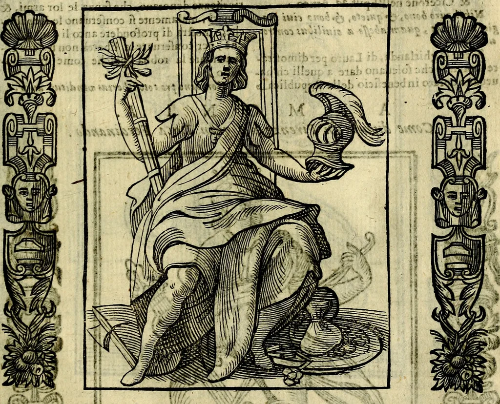 An illustration from Della novissima iconologia, 1625, leaf 112