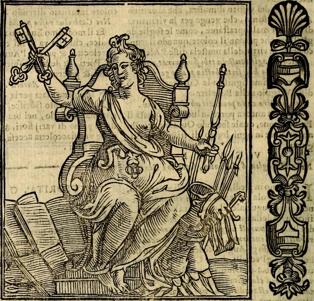 An illustration from Della novissima iconologia, 1625, leaf 127