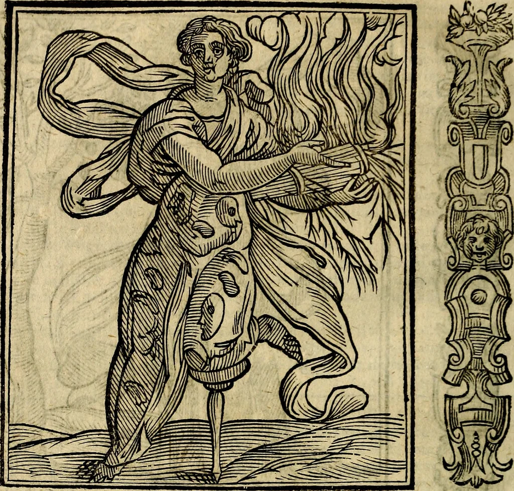 An illustration from Della novissima iconologia, 1625, leaf 147