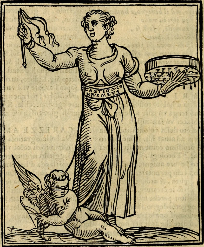 An illustration from Della novissima iconologia, 1625, leaf 161