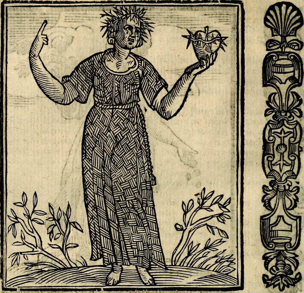 An illustration from Della novissima iconologia, 1625, leaf 173